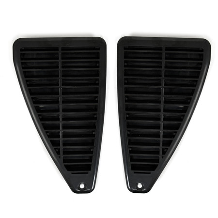 (image for) 70-73 DOOR JAMB QUARTER PANEL VENT GRILLE, PAIR - Click Image to Close