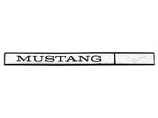 (image for) 71-73 MUSTANG DASH PANEL EMBLEM, EXCEPT GRANDE. - Click Image to Close