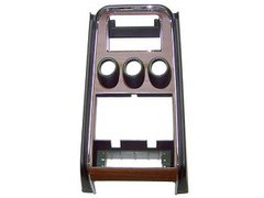 (image for) 71-73 DASH PANEL CENTER, DELUXE FOR W/GAUGES - WOODGRAIN