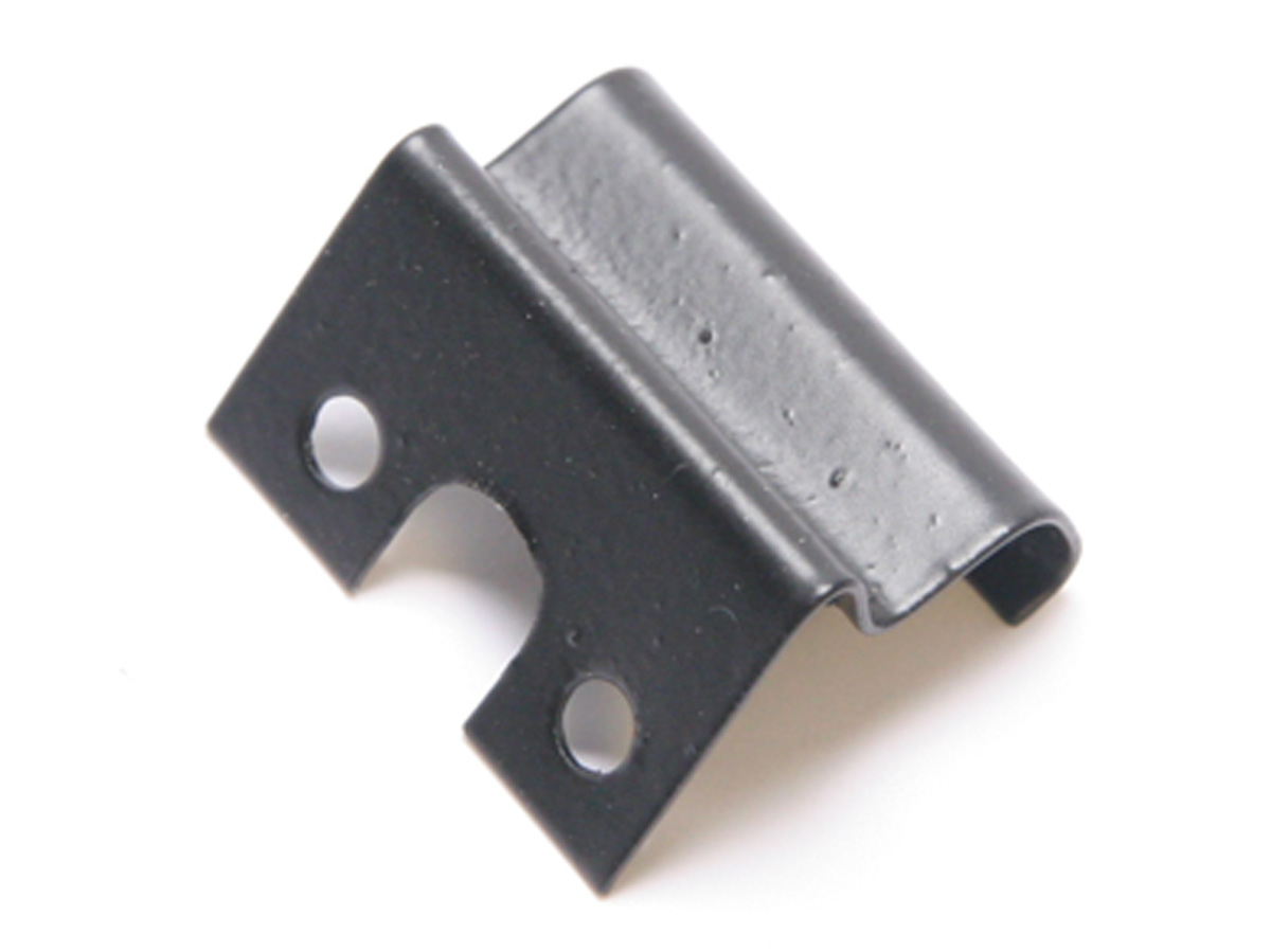 (image for) 71-73 ROOF RAIL WEATHERSTRIP CLIP GUIDE @ 1/4 WINDOW