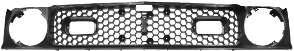 (image for) 71-72 MACH 1 GRILLE USE W/SPORT LAMP- W/O MOLDING - Click Image to Close