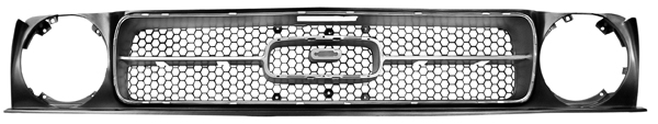 (image for) 71-72 STANDARD GRILLE WITHOUT MOLDING - Click Image to Close