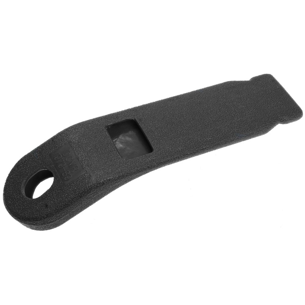 (image for) 79-89 FEMALE SEAT BELT BUCKLE PLASTIC SLEEVE - BLACK - Click Image to Close