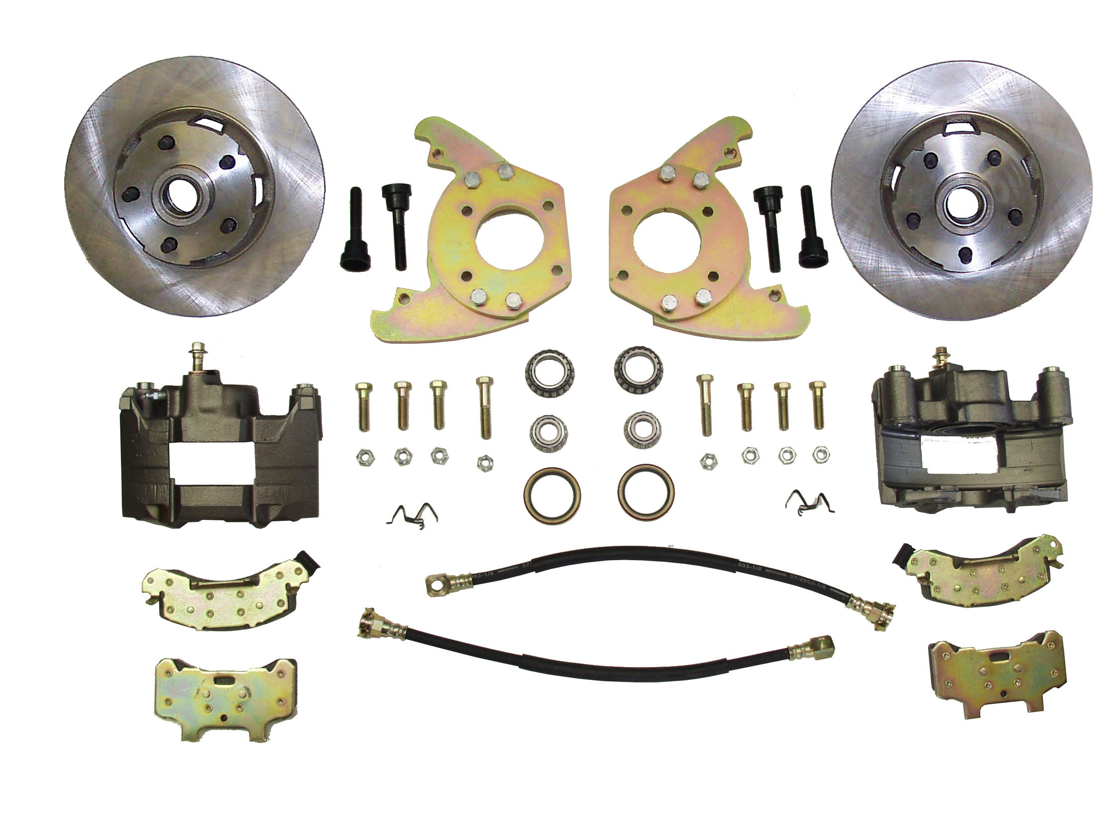 (image for) 64-66 6 CYL DISC BRAKE CONVERSION KIT TO 5 LUG - Click Image to Close