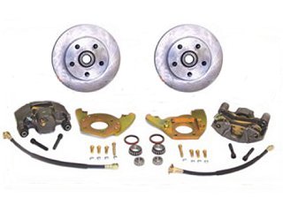 (image for) 64-66 MUSTANG 6 CYL - 5LUG CONVERSION DISC BRAKE KIT - Click Image to Close