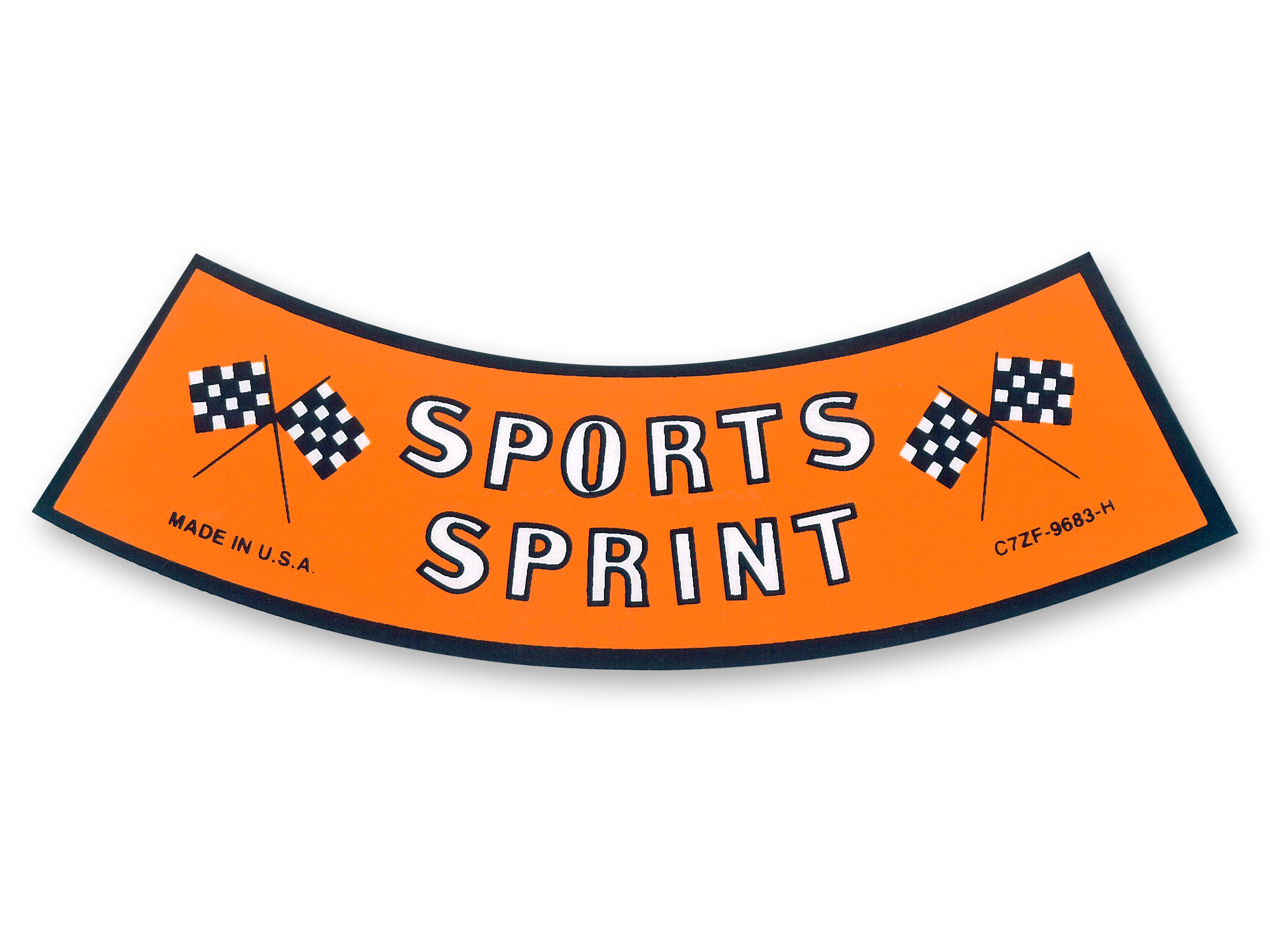 (image for) SPORT SPRINT DECAL - Click Image to Close