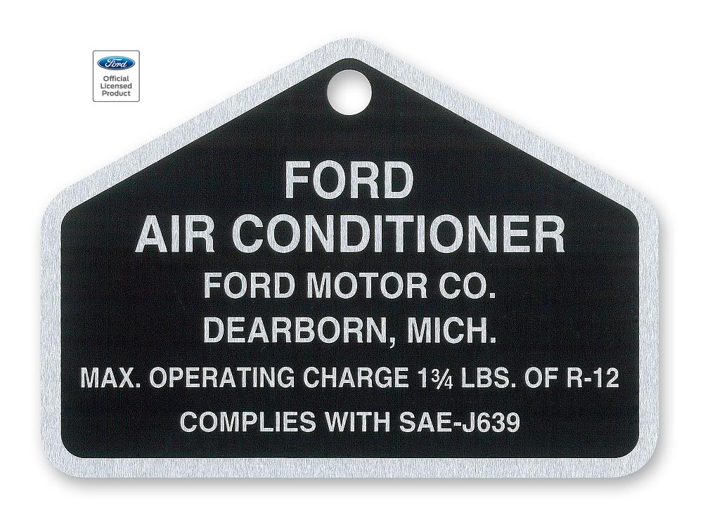 (image for) 64-70 AIR CONDITIONER COMPRESOR TAG
