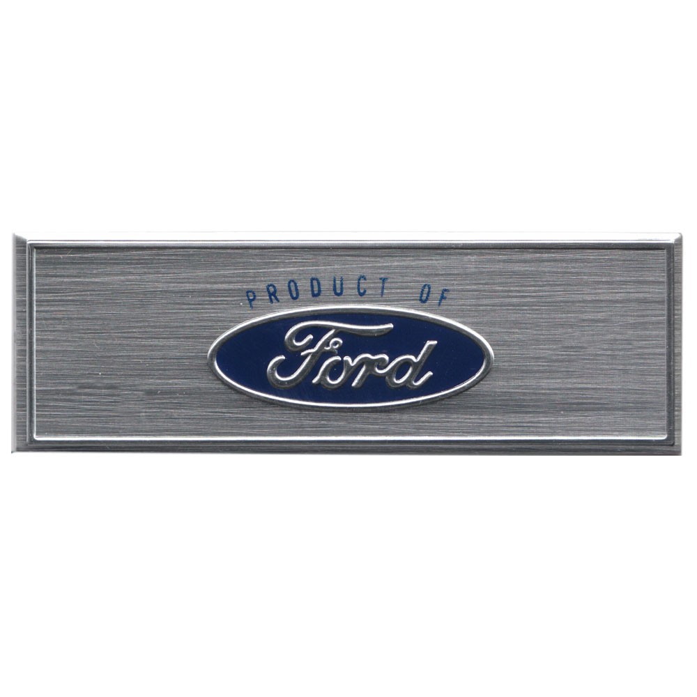(image for) EARLY 67 DOOR SILL PLATE DECAL