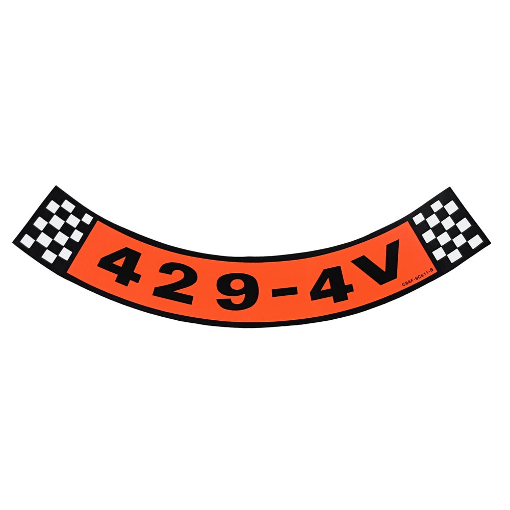 (image for) 69 429-4V AIR CLEANER DECAL - Click Image to Close