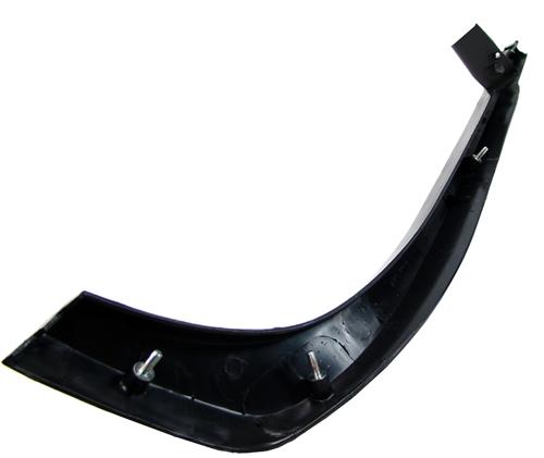 (image for) 87-93 RH UPPER CONVERTIBLE TOP BELT MOLDING WITH METAL STUDS - - Click Image to Close