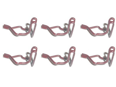 (image for) 67-68 WINDSHIELD PILLAR TRIM CLIPS