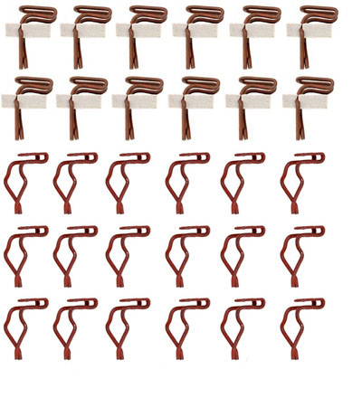 (image for) 65-73 STANDARD DOOR PANEL CLIPS - Click Image to Close
