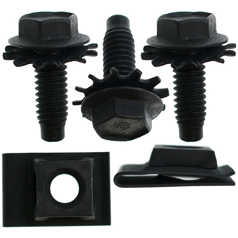 (image for) 65-66 HOOD LATCH SUPPORT BRACE HARDWARE - Click Image to Close