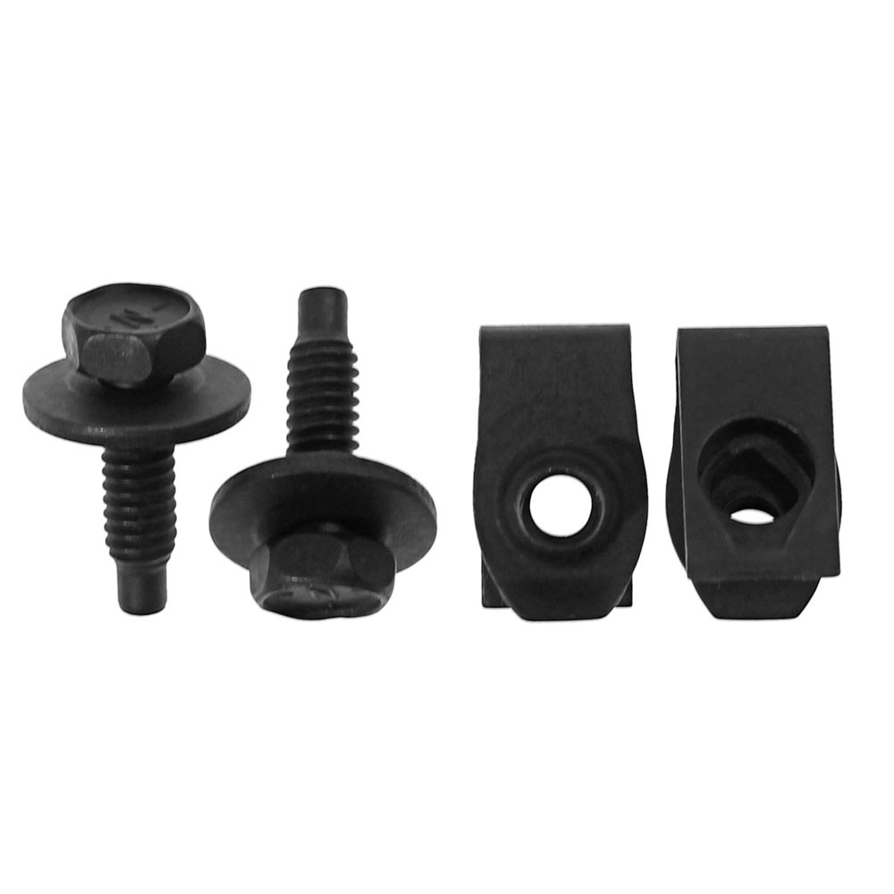 (image for) 69-70 GRILLE CENTER SUPPORT HARDWARE - 4 PCS - Click Image to Close