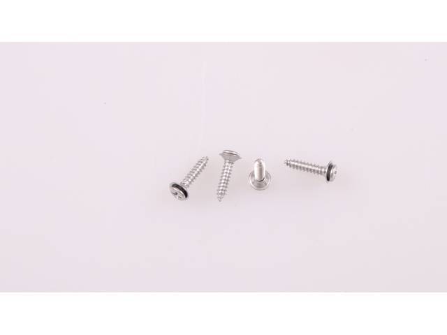 (image for) 69 WINDSHIELD PILLAR TRIM SCREWS