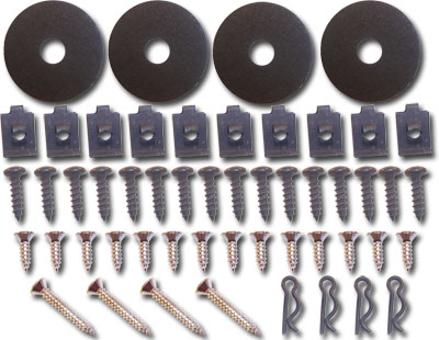 (image for) 67 SEAT MOLDING HARDWARE - DELUXE INTERIOR (52PCS)