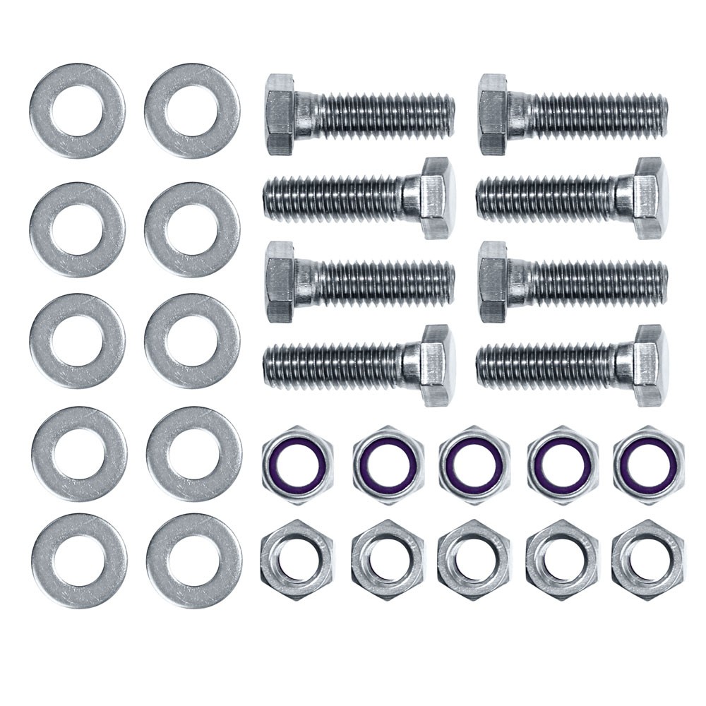 (image for) 65-66 STAINLESS STEEL EXPORT BRACE OR COWL HARDWARE - 28 PCS - Click Image to Close