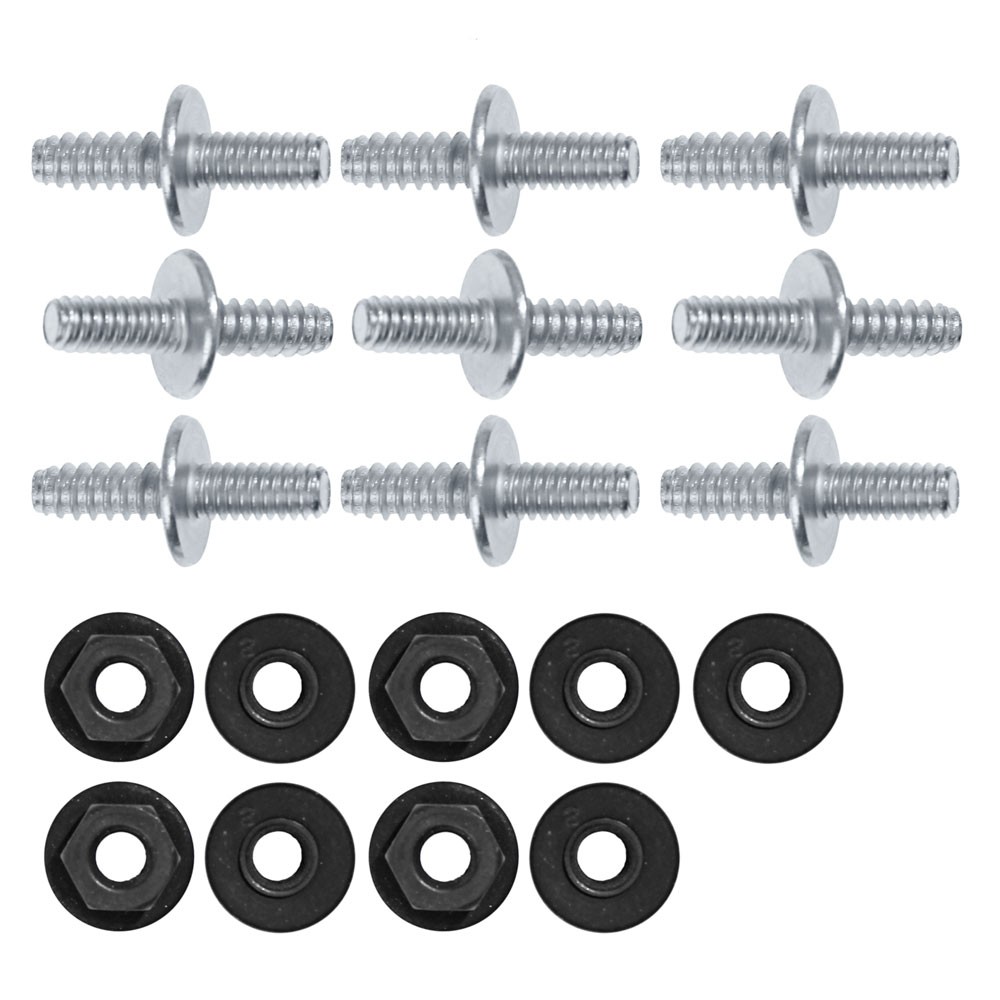 (image for) 69-70 HOOD SCOOP HARDWARE - 18 PCS - Click Image to Close