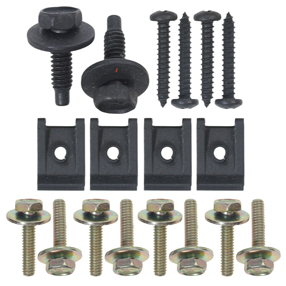 (image for) 71 GRILLE AND CENTER SUPPORT HARDWARE 18 pcs - Click Image to Close