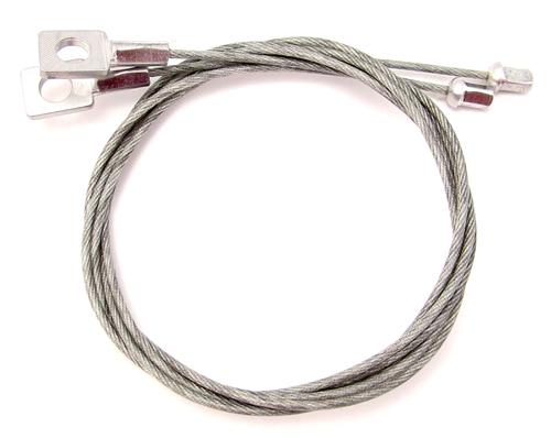 (image for) 89-90 CONVERTIBLE TOP 35-3/4" SIDE TENSION CABLES - Click Image to Close
