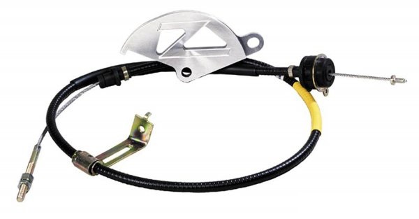 (image for) 86-95 CLUTCH CABLE KIT WITH QUADRANT - Click Image to Close