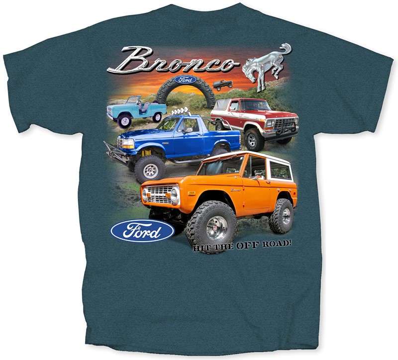 (image for) 66-96 BRONCOS T-SHIRT, SMALL - Click Image to Close