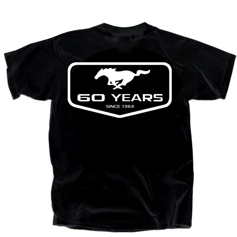 (image for) T-SHIRT, FORD MUSTANG 60TH ANNIVERSARY, SMALL