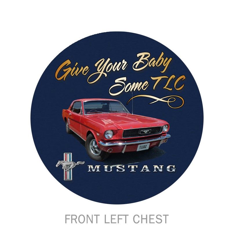 (image for) T-SHIRT - 66 MUSTANG TLC - LARGE