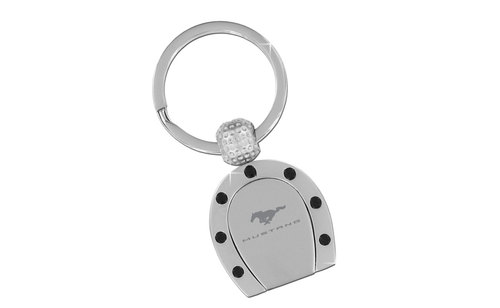 (image for) MUSTANG BLOCK - HORSE SHOE KEY CHAIN - Click Image to Close