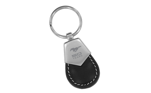 (image for) MUSTANG - 50TH ANNIVERSARY - BLACK LEATHER TEAR SHAPE - Click Image to Close