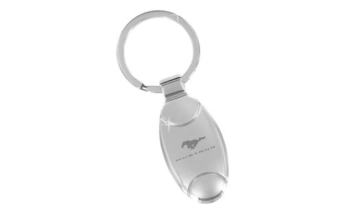 (image for) MUSTANG BLOCK - OVAL KEY CHAIN - Click Image to Close