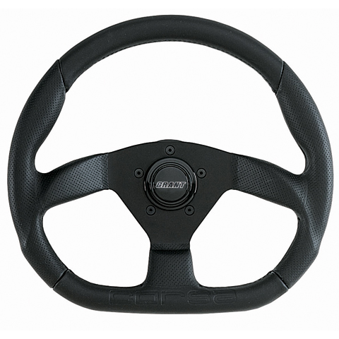 (image for) STEERING WHEEL-CORSA D, AL/BLK , BLK LEATHER - Click Image to Close