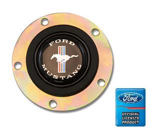 (image for) GRANT SIGNATURE HORN BUTTON WITH MUSTANG EMBLEM - Click Image to Close
