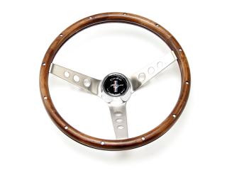 (image for) 13" GRANT STEERING WHEEL- WOOD - Click Image to Close