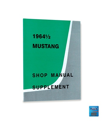 (image for) 1964 1/2 SHOP MANUAL SUPPLEMENT - Click Image to Close