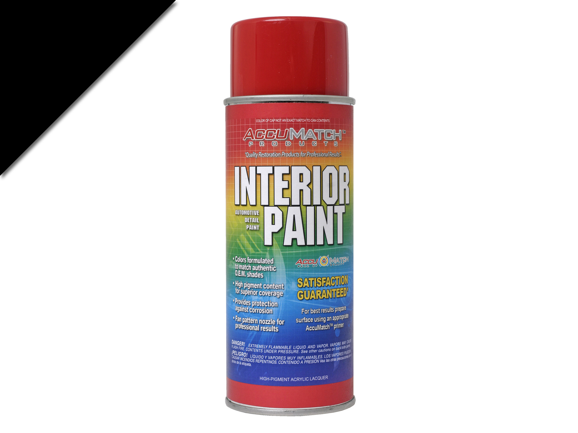 (image for) 67-73 ACCUMATCH INTERIOR PAINT - BLACK CHARCOAL METALLIC