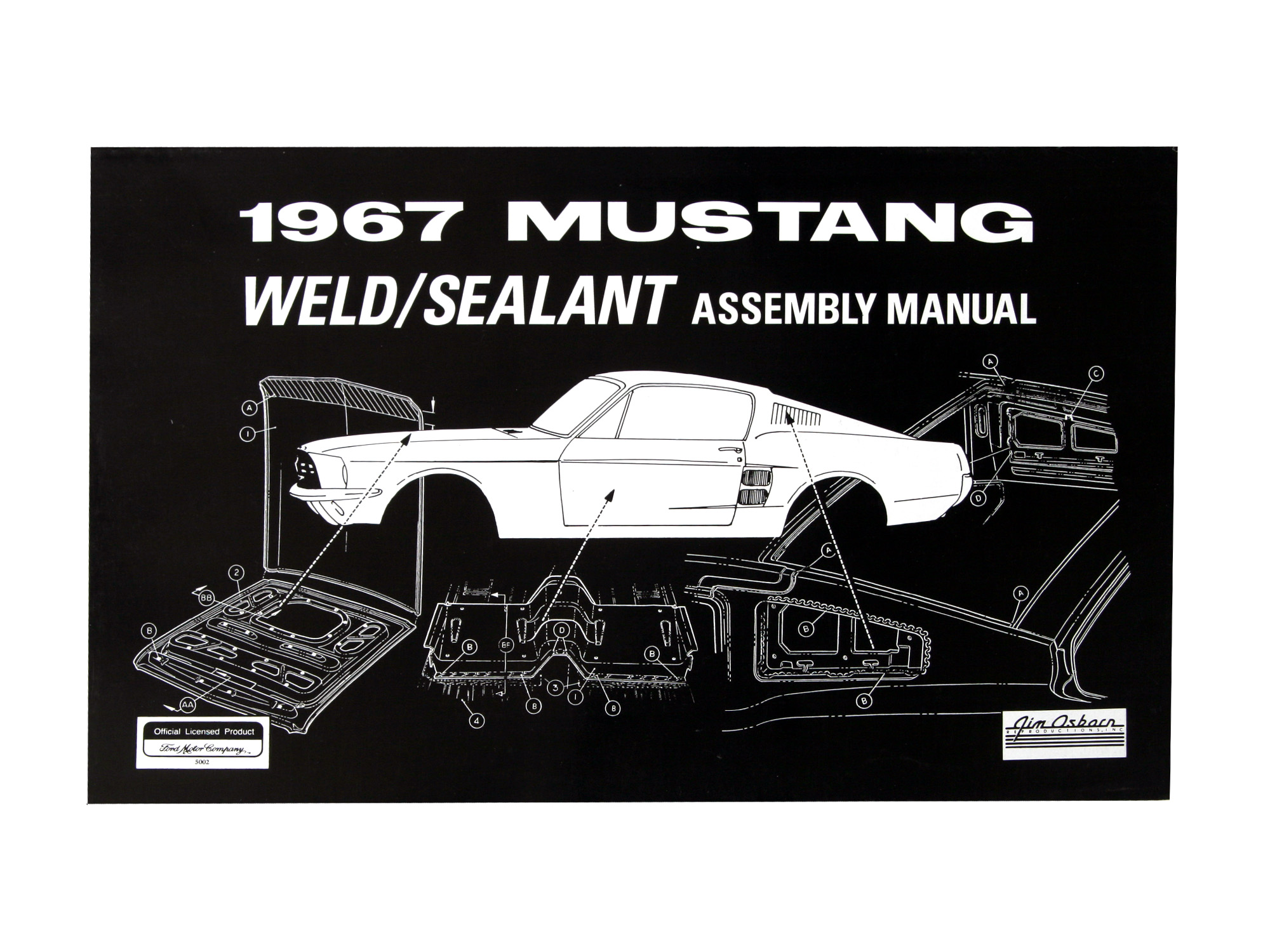 (image for) 1967 WELD/SEALANT ASSEMBLY MANUAL - Click Image to Close