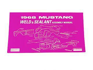 (image for) 1968 WELD/SEALANT ASSEMBLY MANUAL - Click Image to Close