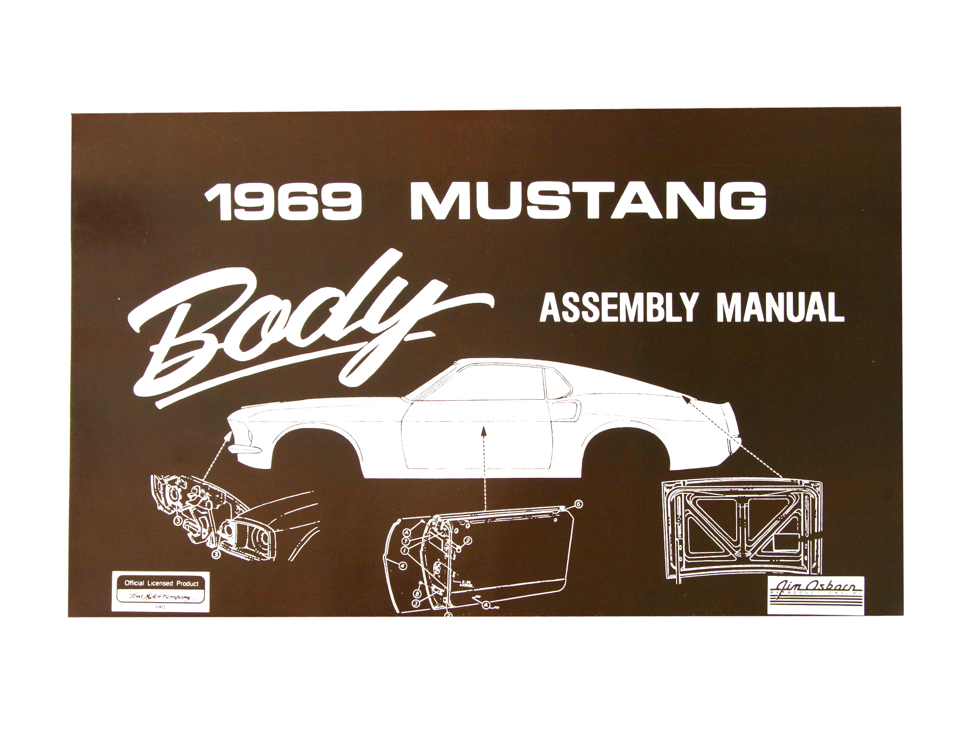 (image for) 1969 BODY ASSEMBLY MANUAL - Click Image to Close