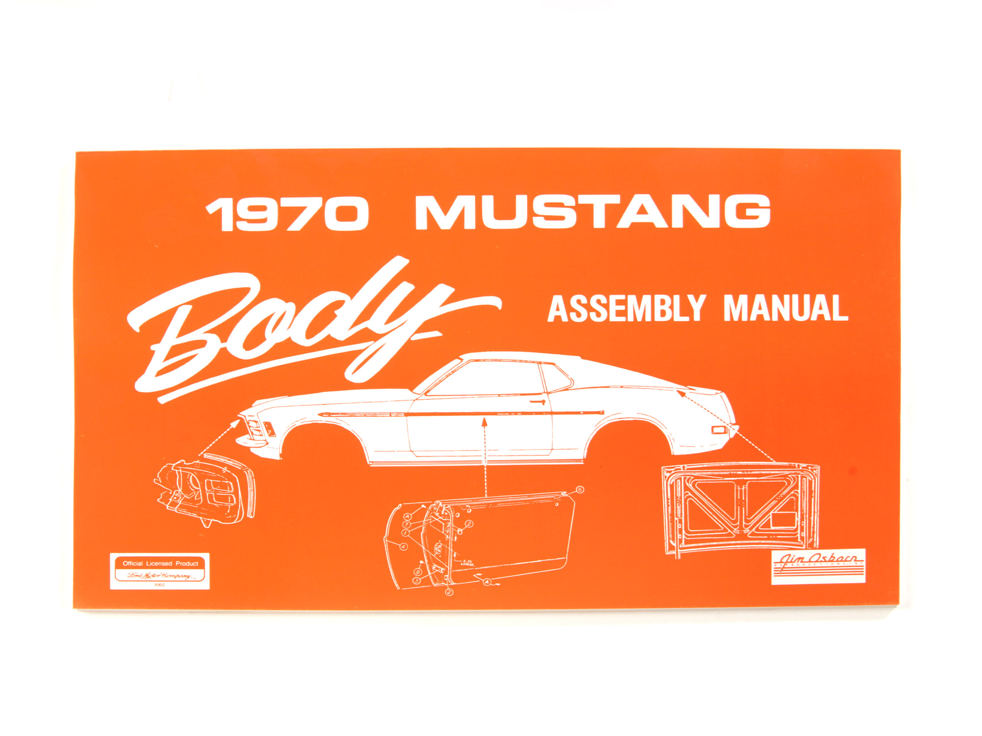 (image for) 1970 BODY ASSEMBLY MANUAL - Click Image to Close