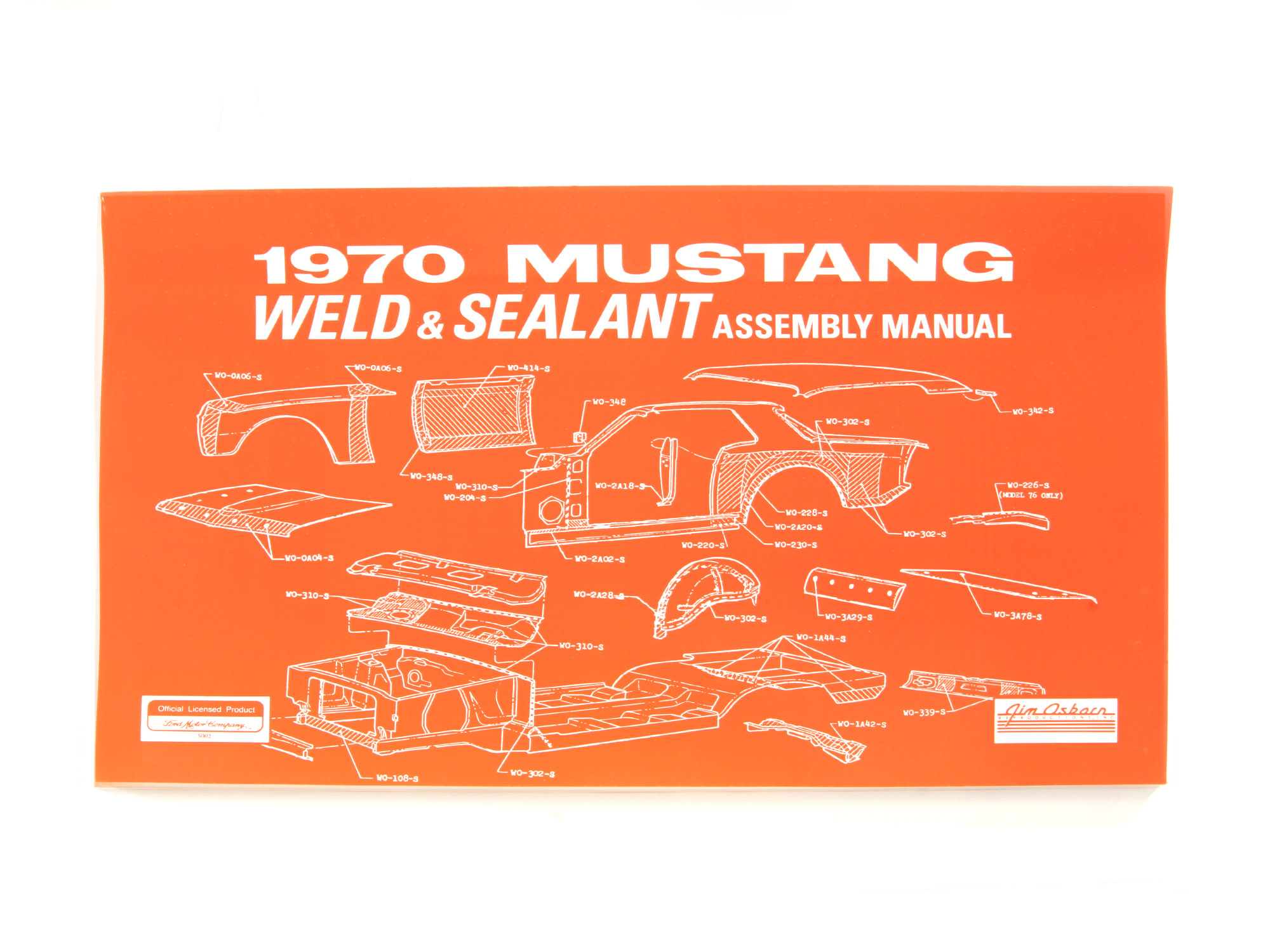 (image for) 1970 WELD/SEALANT ASSEMBLY MANUAL - Click Image to Close
