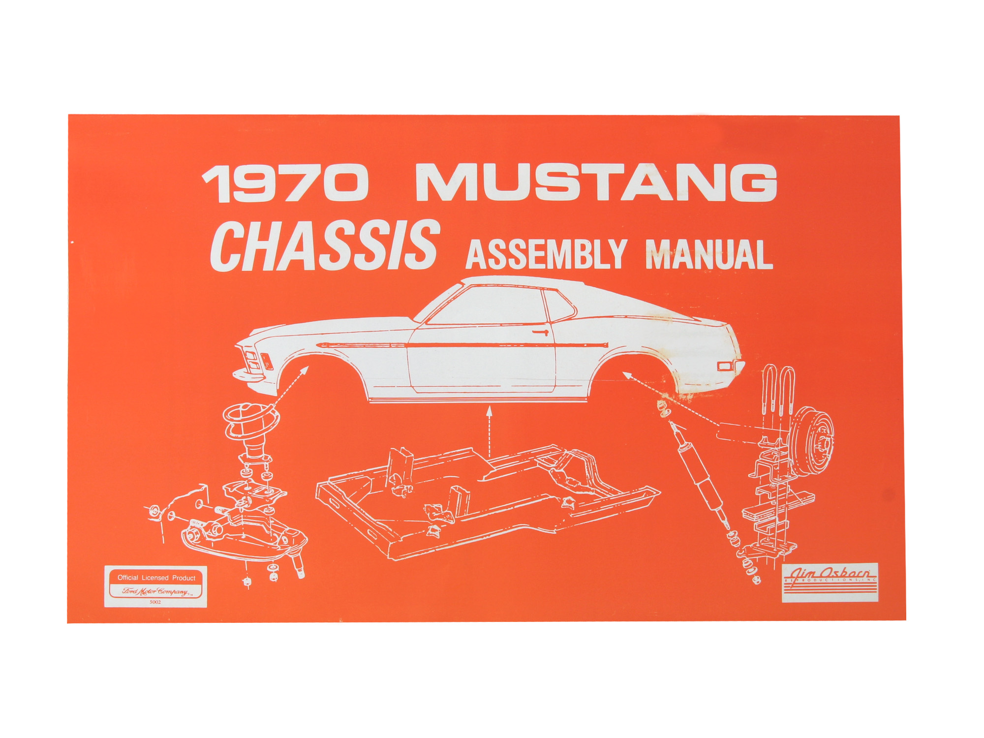 (image for) 1970 CHASSIS ASSEMBLY MANUAL - Click Image to Close
