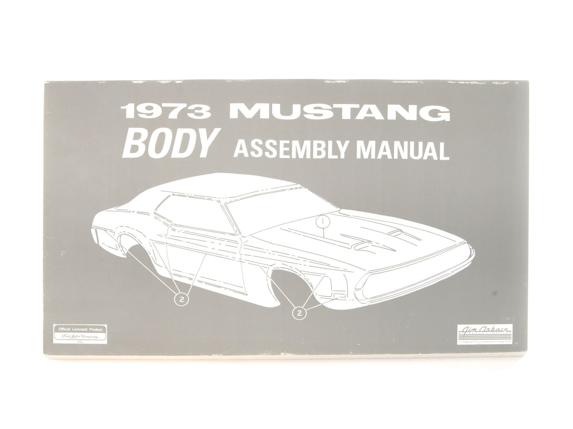 (image for) 1973 BODY ASSEMBLY MANUAL - Click Image to Close