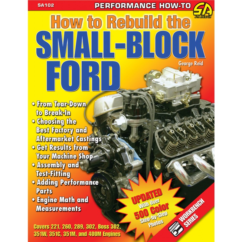 (image for) BOOK HOW TO REBUILD THE SMALL-BLOCK FORD - Click Image to Close