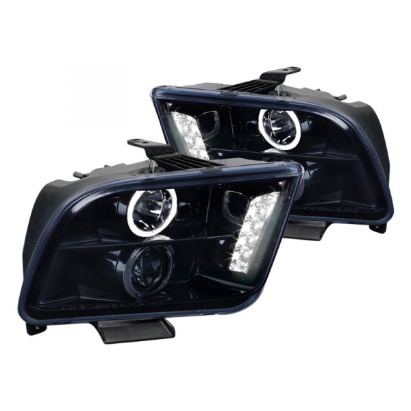 (image for) 05-09 HALO PROJECTOR HEADLIGHTS - SMOKE - Click Image to Close
