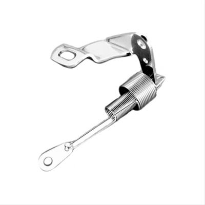 (image for) LOKAR POLISHED STAINLESS STEEL AOD THROTTLE CABLE BRACKET - Click Image to Close