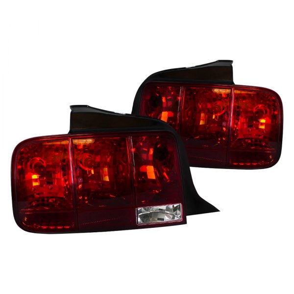 (image for) 05-09 SEQUENTIAL TAIL LIGHT - RED/CHROME