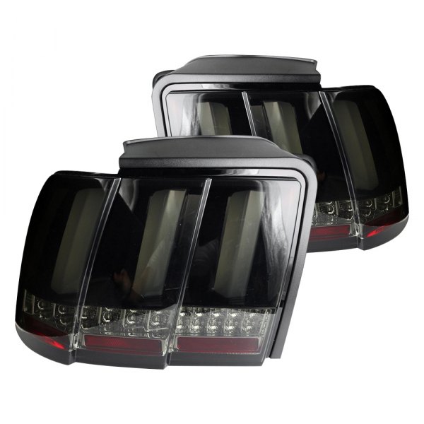 (image for) 99-04SEQUENTIAL LED TAIL LIGHTS - RED/SMOKE - Click Image to Close