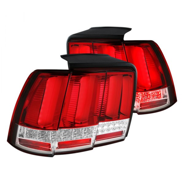 (image for) 99-04 FACELIFT SEQUENTIAL LED TAIL LIGHTS - RED - Click Image to Close