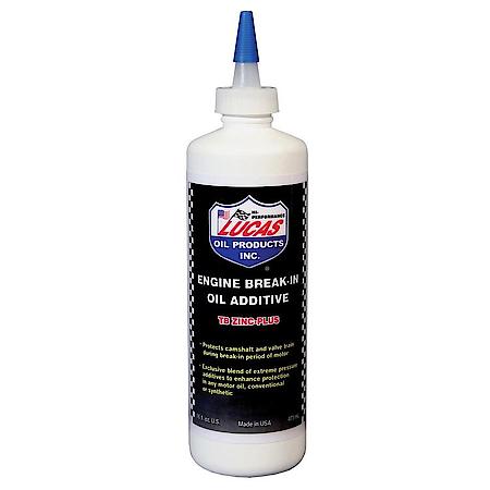 (image for) LUCAS ENGINE BRAKE-IN OIL ADDITIVE - TB ZINC-PLUS - 16 OZ - Click Image to Close